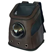 Рюкзак для перенесення тварин з ілюмінатором CosmoPet CP-03 для котів та собак Dark Brown