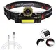 Фонарь налобный TOTO OR-101 (USB Gharge) Black