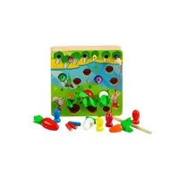 Логическая игра MYYS, магнитная игра, морковь. Multicolor (141580)