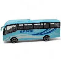 Машинка металлическая "Автобус" АВТОПРОМ, SPACE BUS (ГОЛУБОЙ)