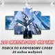 Интернет магазин картин модульных на ПВХ ткани, 75x110 см, (30x20-2/55х20-2/75x20)