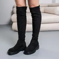 Ботфорты женские Fashion Bailey 3793 40 размер 25,5 см Черный