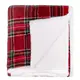 Плед Ardesto Sherpa Клетка ART0201SH 160х200 см красный