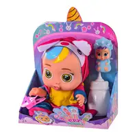 Дитячий іграшковий Пупс Bambi CB 8334A фігурка, пляшечка, пустушка Бірюзовий