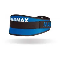 Пояс для тяжелой атлетики MAD MAX MFB 421, Blue XXL