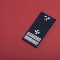 Шеврон на липучці Укрзалізниця Погон Інженер 5х10 см