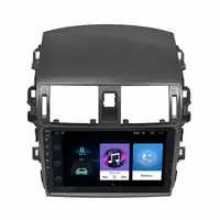 Штатная магнитола Lesko для Toyota Corolla X E140, E150 2006-2012 экран 9" 1/16Gb/ Wi-Fi Optima GPS Android