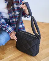 Женская сумка «Кико» черный кубик