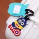 Бирка для чемодана Minions-Капитан Америка