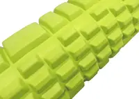 Масажний ролик EasyFit Grid Roller 33 см v.1.1 Салатовий