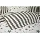 Постельное белье сатин Lotus Home - One stars белый евро