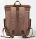 Рюкзак дорожный текстильный Vintage 20057 Коричневый