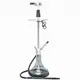 Кальян AMY Deluxe SS 09 PLUS Stick steel Black (82 см)