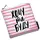 Косметичка квадратная Basic Хочу та буду 16x16 см (KB_20F005_WH)