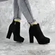 Ботильоны женские Fashion Montana 2374 39 размер 25 см Черный