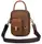 Сумка мужская Vintage 14416 в винтажном стиле Коричневая