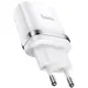 Зарядное устройство 220В 2 USB с кабелем 2.4A USB - Micro USB Hoco N1 Speedy Белый