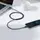 Кабель Baseus Crystal Shine Series Fast Charging Data Cable USB to iP 2.4A 2m, Black (CAJY000101)