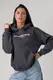 Тепле худі з написом alexanderwang - темно-сірий цвет, L