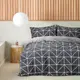 Постельное белье Lotus Home Perfect Ranforce - Livo антрацит семейный