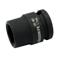 Головка ударна шестигранна Haisser 70204 117557 1/2" 17x38.5 мм
