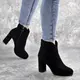 Ботильоны женские Fashion Tussler 2417 39 размер 25 см Черный