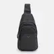 Мужской кожаный рюкзак через плечо Keizer K14040bl-black
