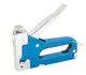 Степлер пружинный MASTERTOOL, скоба R53 4-14 мм, плавная регулировка силы удара. Blue (41-0905)
