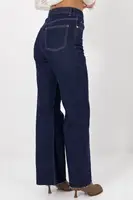 Жіночі джинси Zara Wide Leg - темно-синій колір, 36р