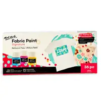 Краски акриловые для рисования на ткани Mont Marte Fabric Paint Set Signature 36pc x 20ml