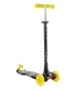 Самокат MAXI Best Scooter, светящиеся PU колеса. алюминиевый руль. Black (114142)