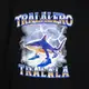 Детская футболка с принтом Tralalero Tralala кулир
