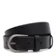 Женский кожаный ремень Borsa Leather 110v1genw25-black