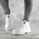 Ботинки женские зимние Fashion Calanthea 2341 38 размер 24,5 см Белый