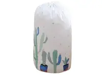 Мешок водонепроницаемый для хранения одеял и одежды Кактус