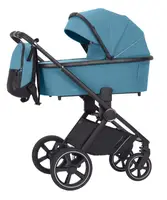 Коляска универсальная 2 в 1 CARRELLO Ultimo Aqua Blue