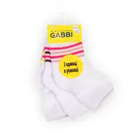 Носки детские для девочки GABBI NSD-455/3 укороченные  размер 10-12 (комплект 3 шт) (90486)