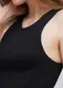 Топ-майка в рубчик HALTER TOP RIB 18863 L-XL черный