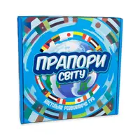 Настольная игра Strateg Флаги мира на украинском языке 648