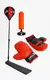 Боксерский набор Boxing Sport Set AT-3 груша перчатки насос. Black and Red (130598)