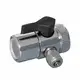 Латунный хромированный дивертор Aquafilter FXFVP-2  для подключения настольного фильтра FXFVP-2