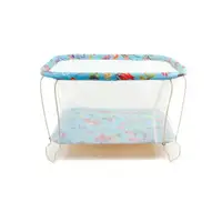 Манеж "Sea bottom" мягкое дно, евро сетка. Blue (47635)