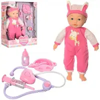Пупс мягкий Limo Toy Врач M-4034-UA от 3 лет 40 см