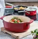 Гусятница с крышкой KitchenAid СС006063-001 30 см 5.6 л красная