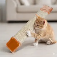 Когтеточка для кота для стачивания когтей 50*10 сизаль