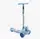 Самокат триколісний Skyper KR-6093 колеса PU зі світлом та музикою. Blue and White (189258)