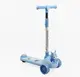 Самокат трехколесный с сидением Skyper KR-8/06 колеса PU со светом и музыкой. Blue (189261)