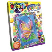 Набор для творчества Витражная картина Bubble Clay BBC-02 Бабочка