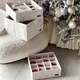 Набор ORGANIZE  для хранения новогодних игрушек маленький (белый)