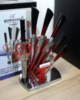 Набор кухонных ножей Bohmann BH-8004-09 9 предметов